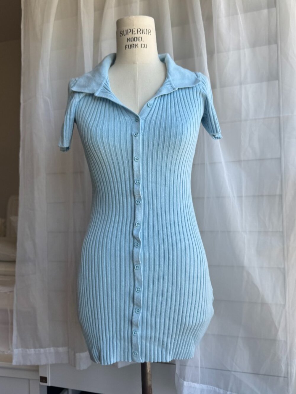 Urban Outfitters Women's Blue Summer-dresses